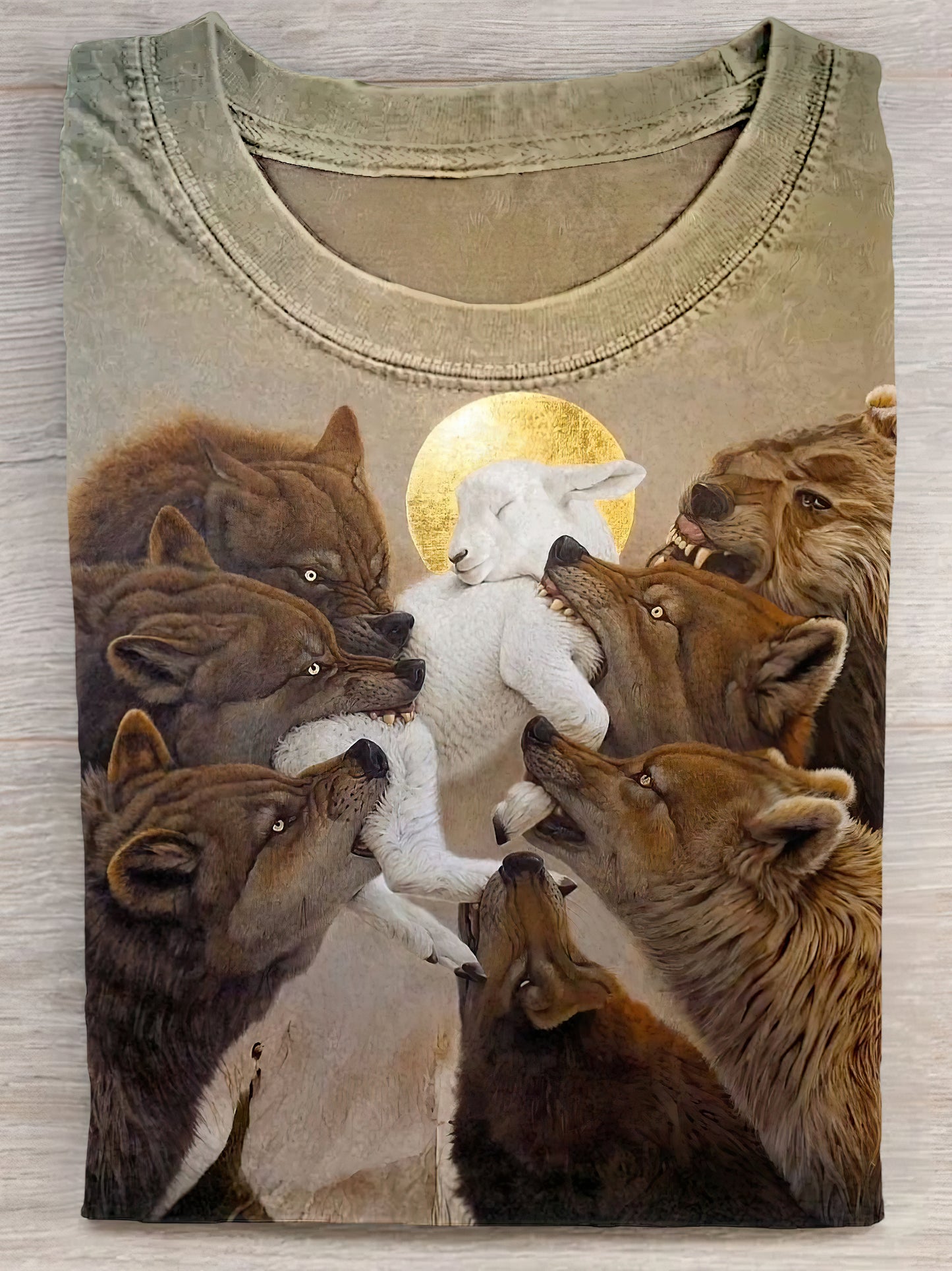 A Sheep And A Pack Of Wolves Unisex Tee