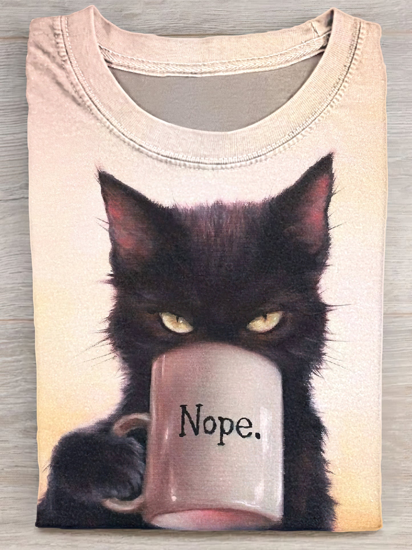 Nope Cat Unisex Tee