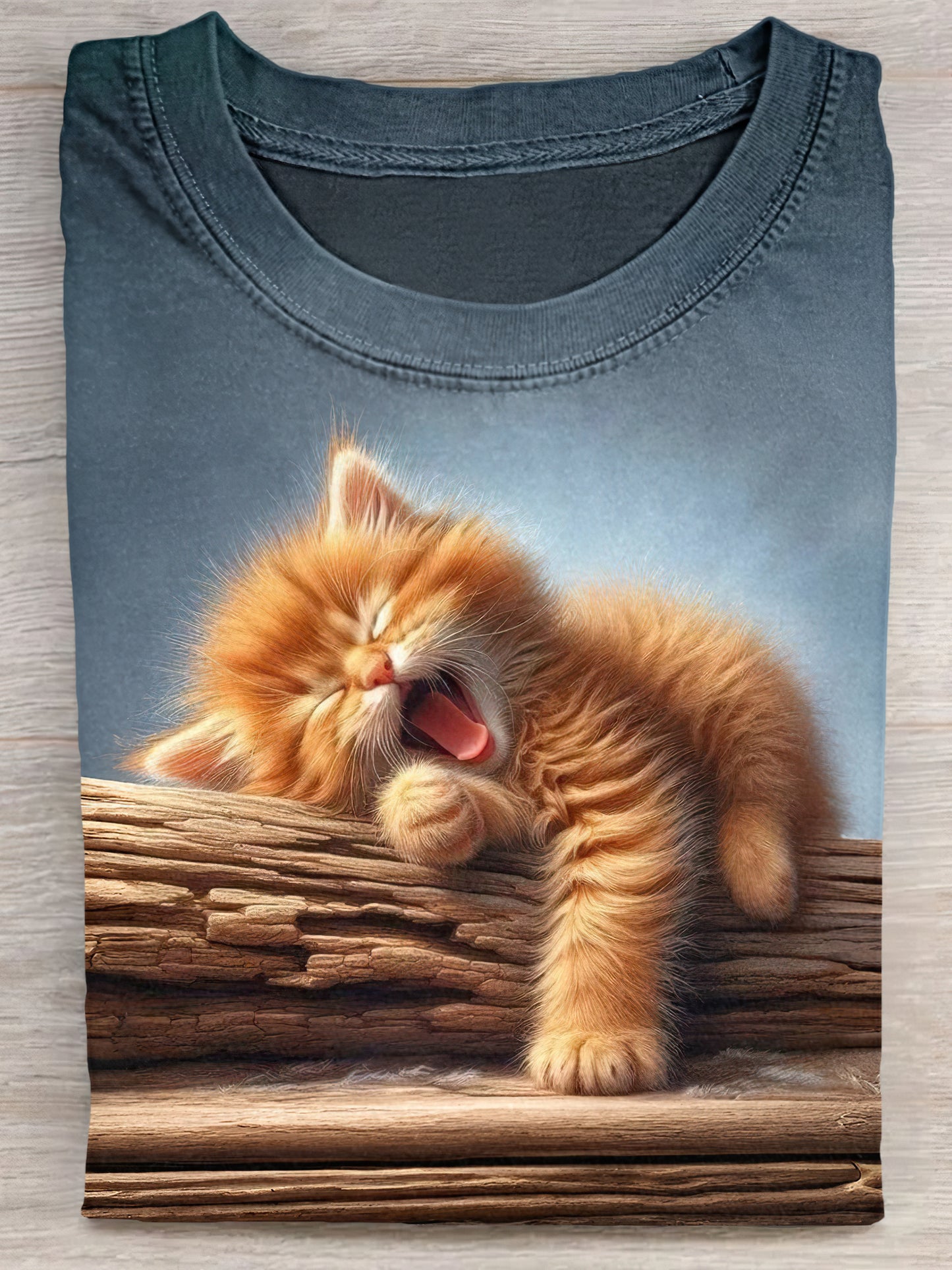 Cute Happy Cat Unisex Tee