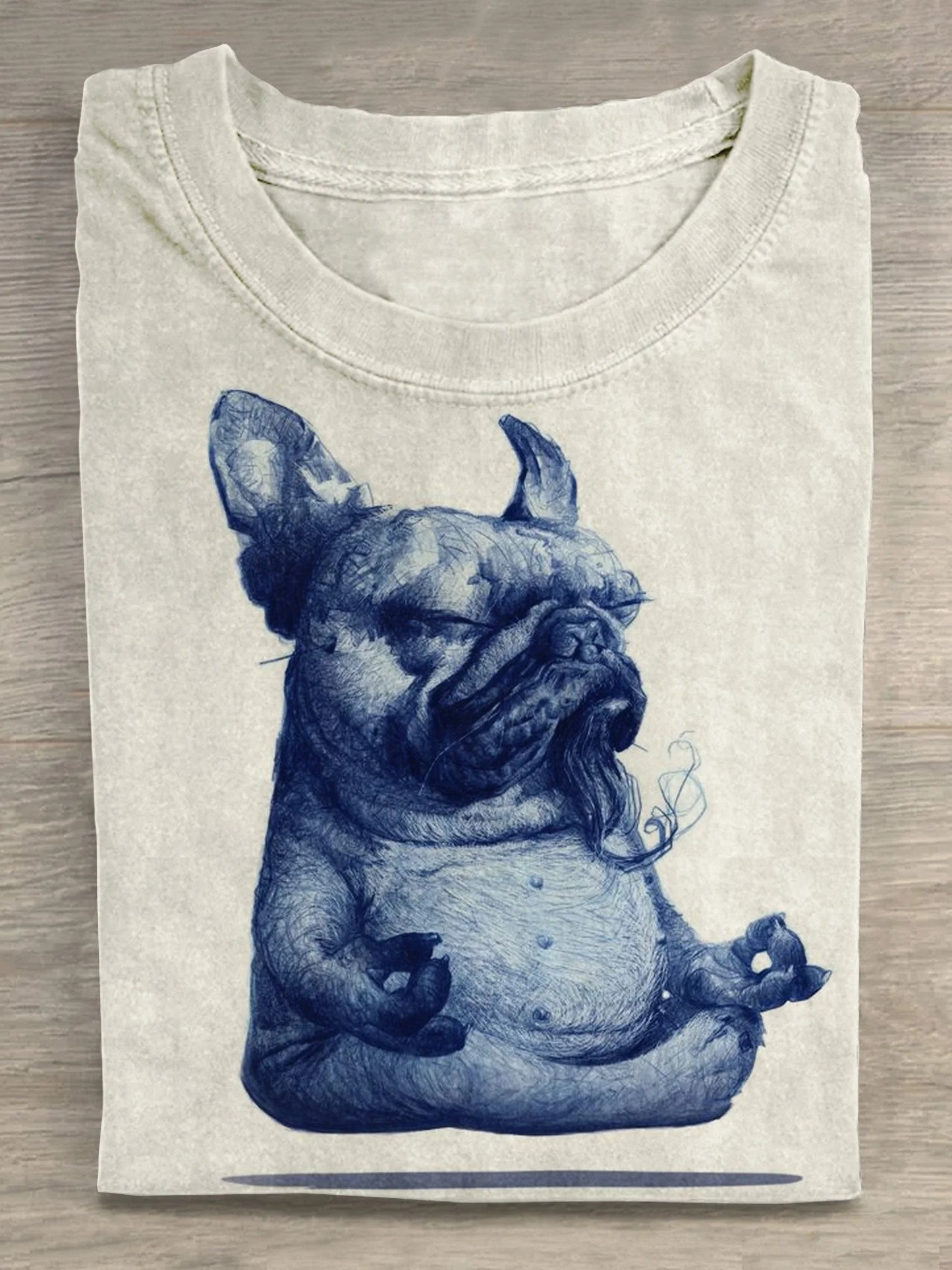 Funny Dog Let Sht Go Art Print Unisex Tee