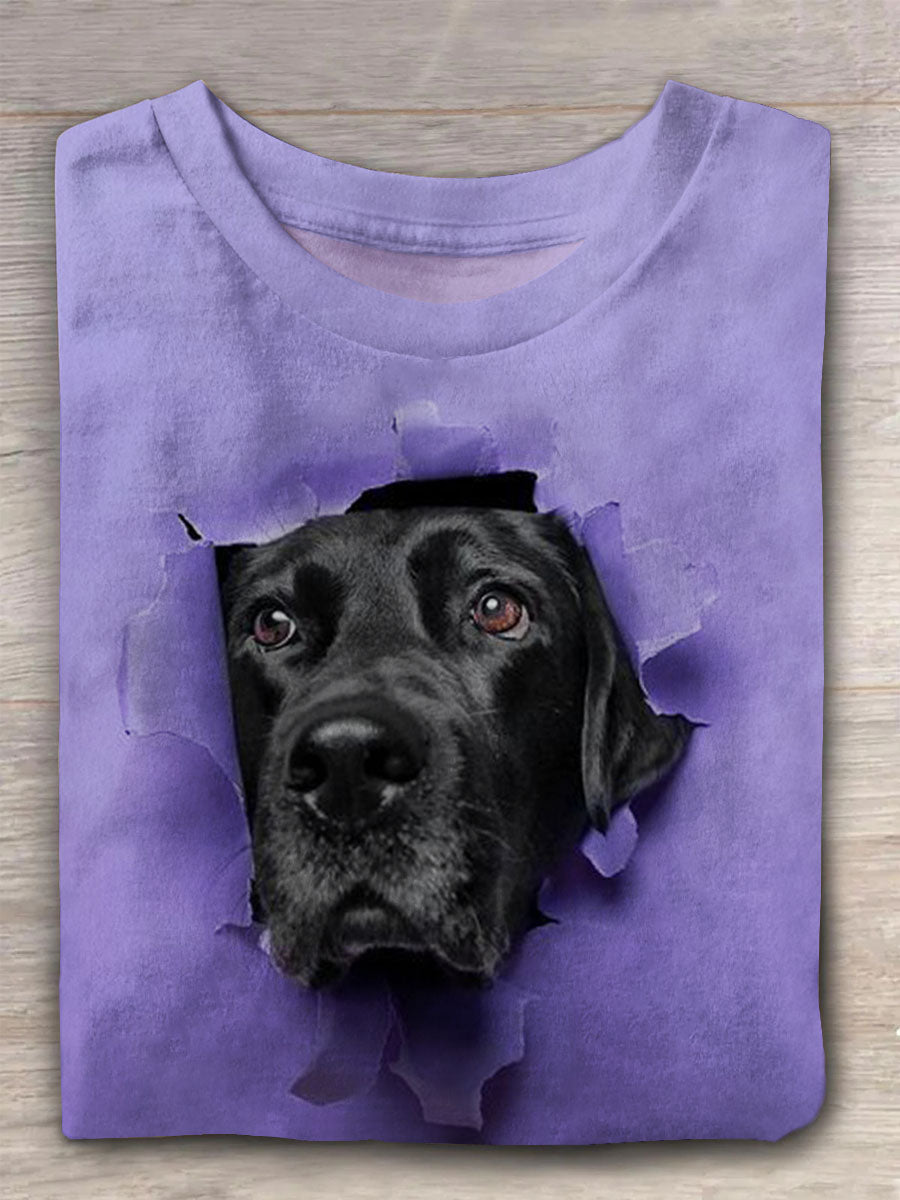 Unisex Lovely Dog Vintage Unisex Tee