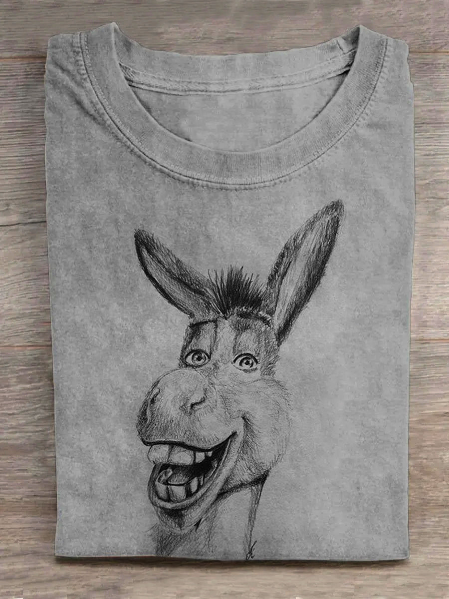 A Laughing Donkey-1 Unisex Tee