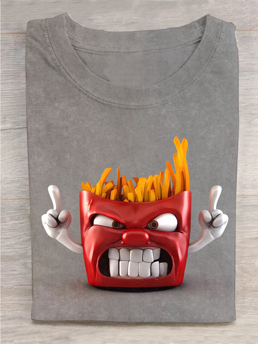 Angry Fries Unisex Tee