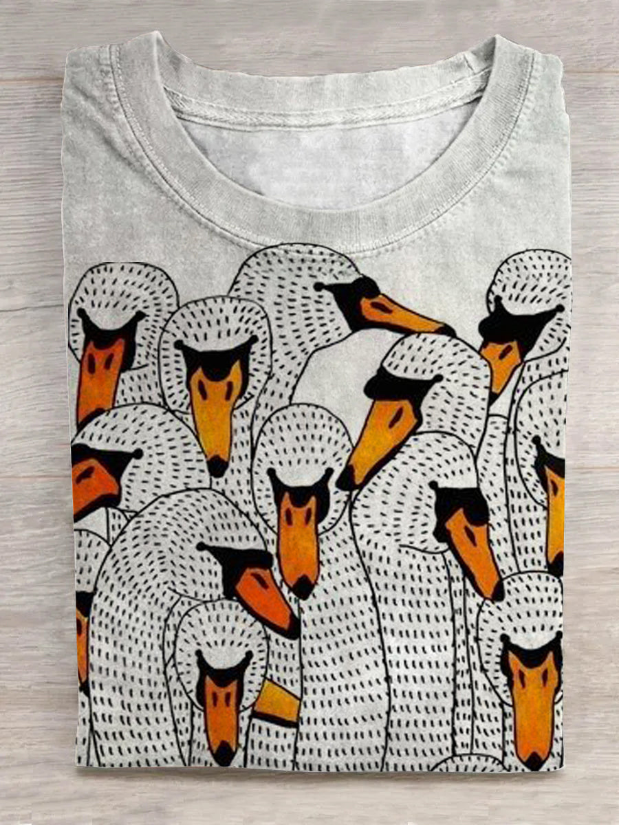 A Flock of Ducks Unisex Tee