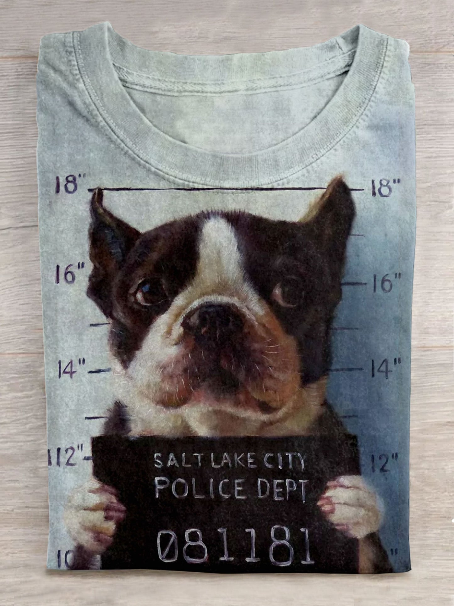 Funny Dog Art Causal Short Sleeve Unisex Tee