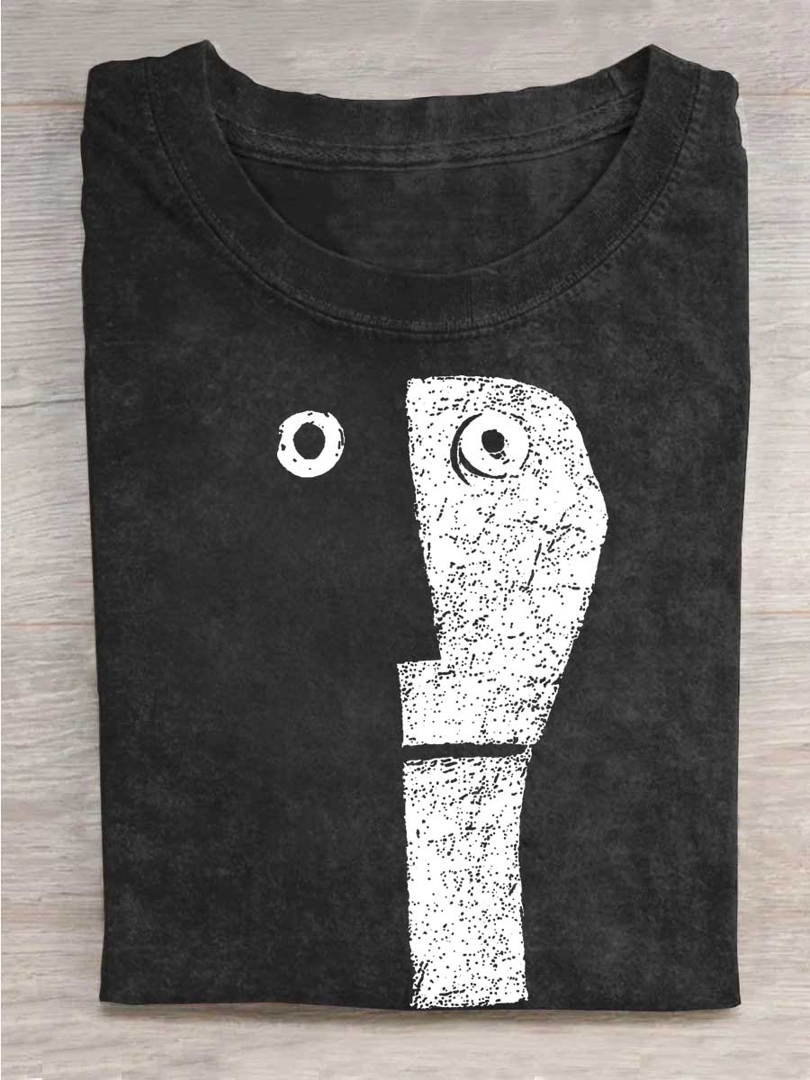 Abstract Hermaphrodite Unisex Tee