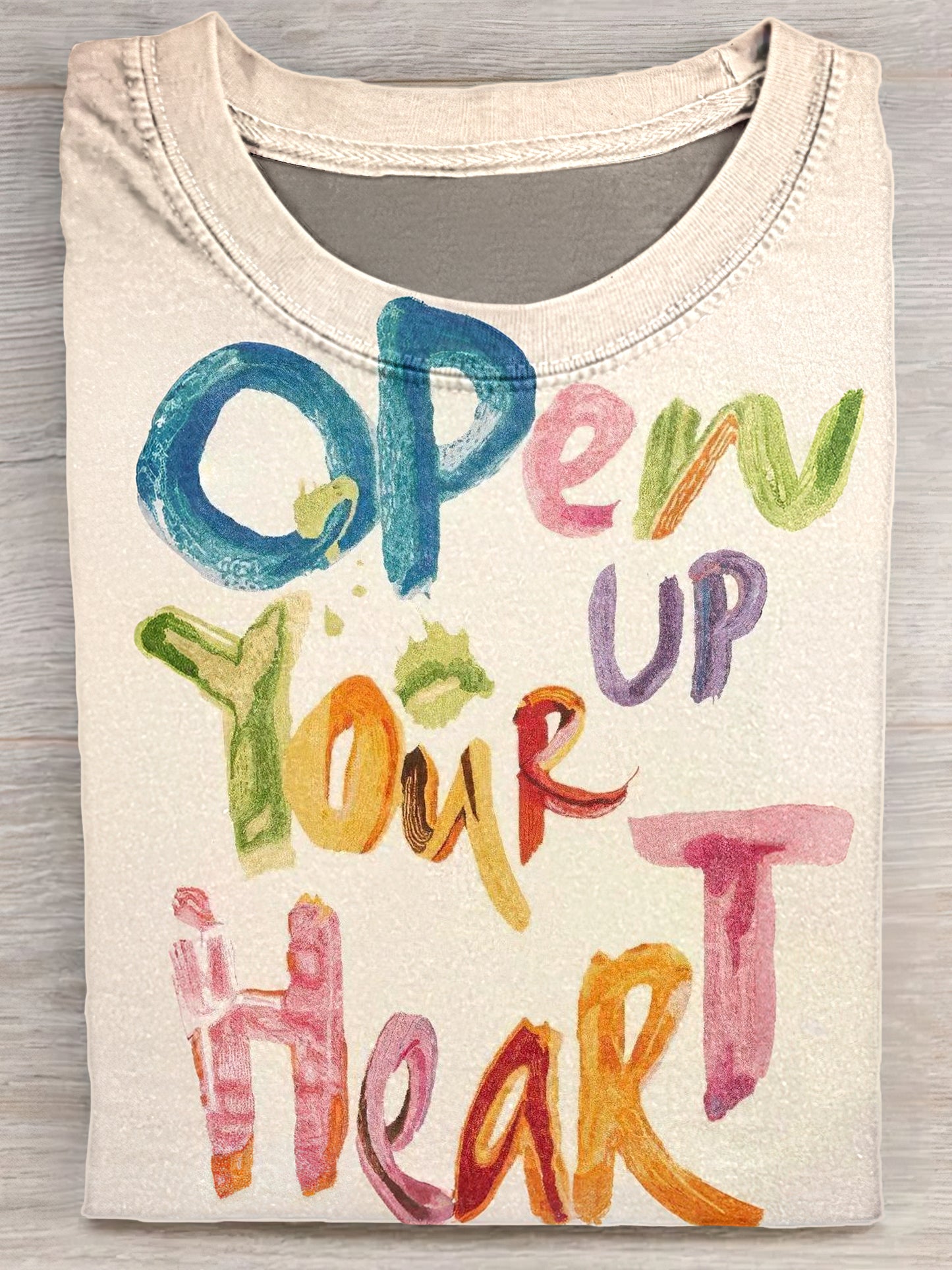 Open Your Up Hrart Unisex Tee