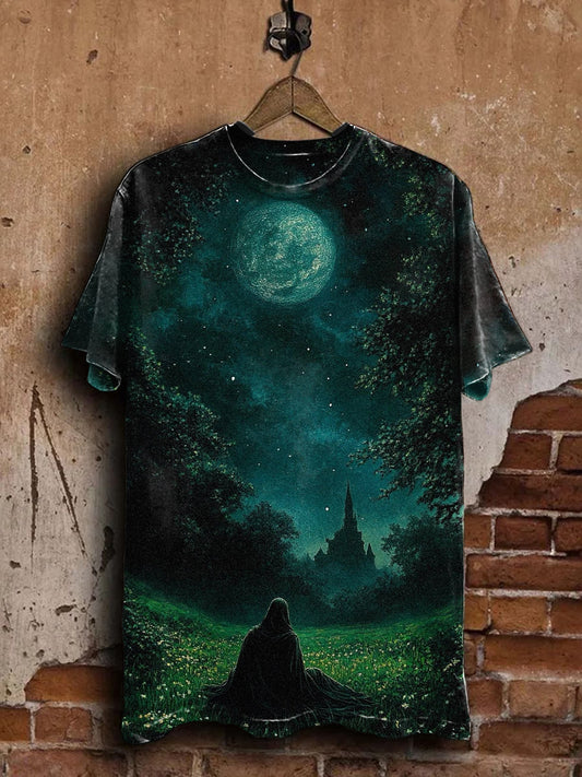 Unisex Dark Fantasy Print Tee