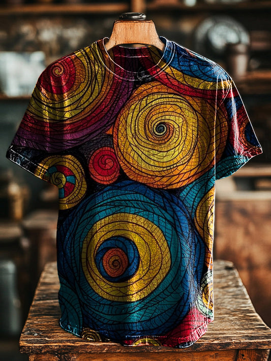 Unisex Abstract Art Print Tee
