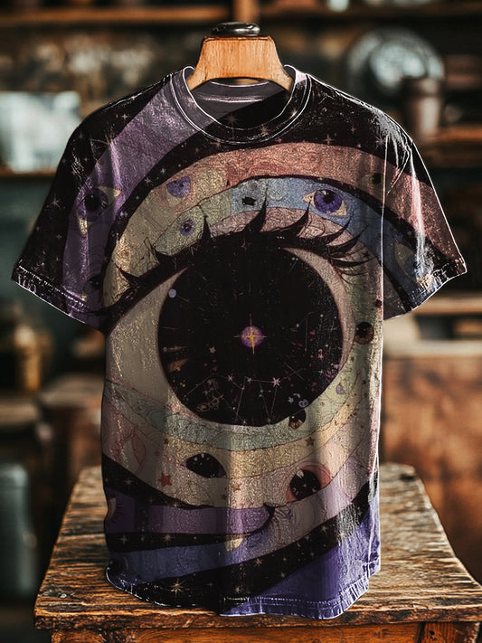 Unisex Magic Eyes Art Print Tee