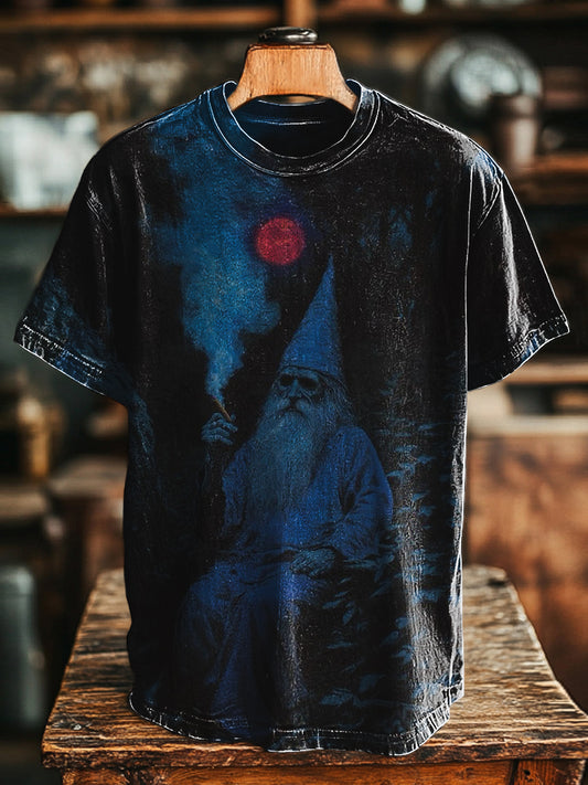 Unisex Dark Fantasy Art Print Tee