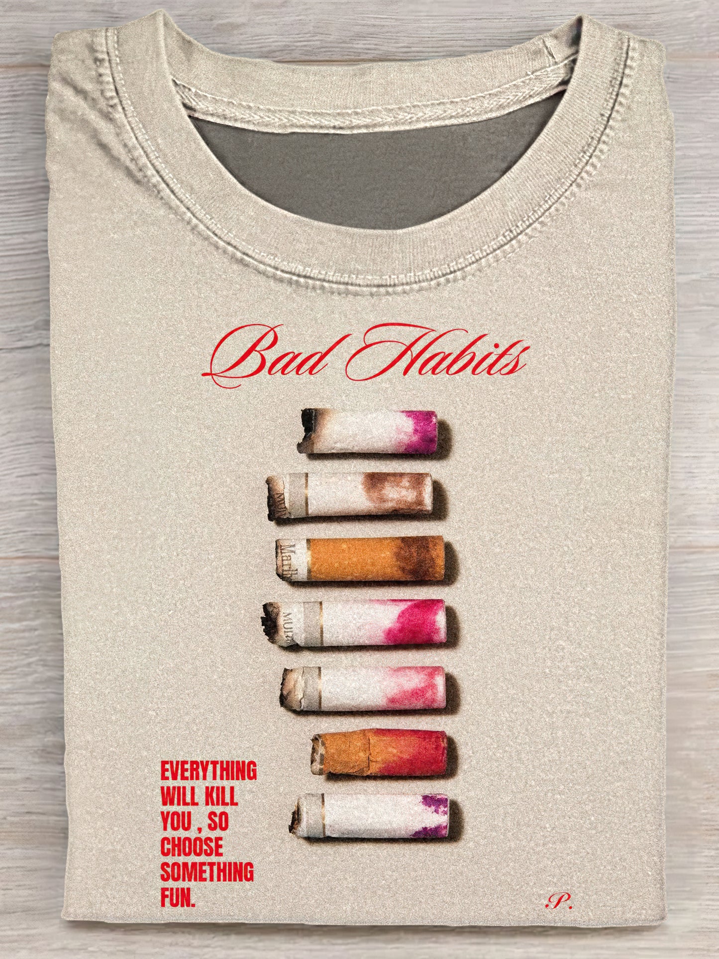 Bad Habits Choose Your Fun Unisex Tee