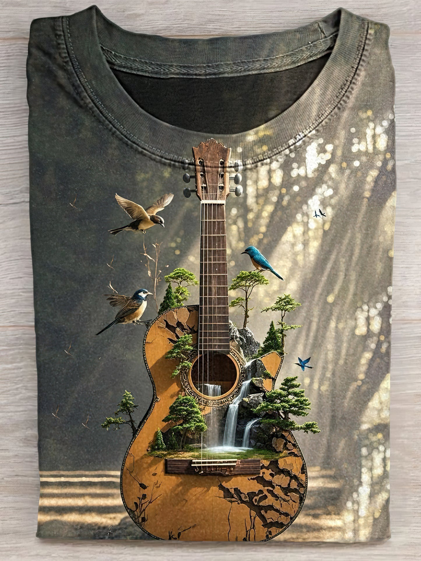 Nature & Music Colliding Unisex Tee