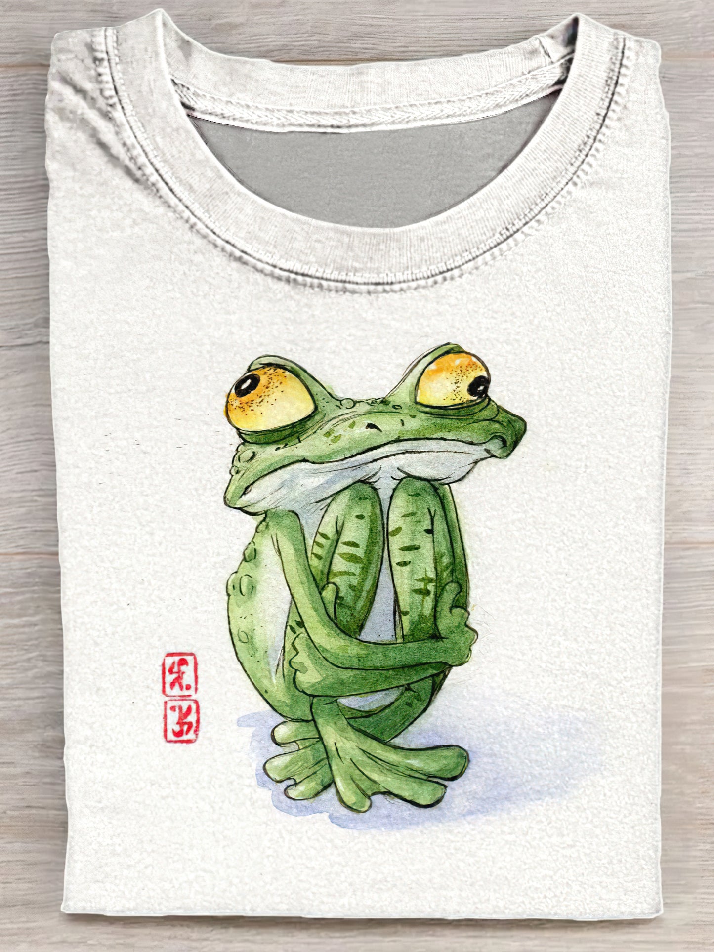 Frog Art Print Unisex Tee