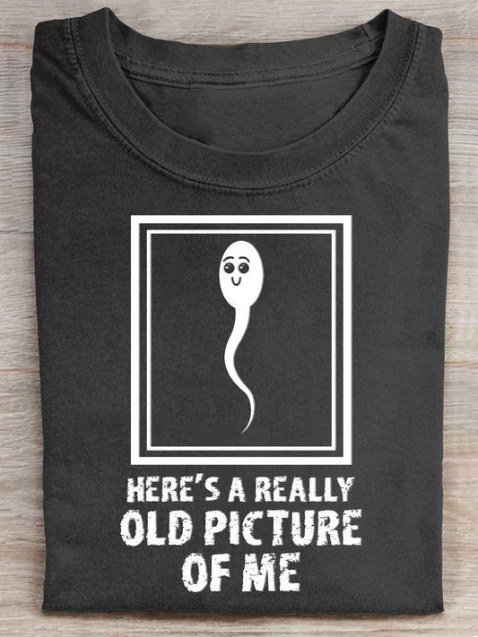 Here Is Really Old Picture For Me Art Print Unisex Tee
