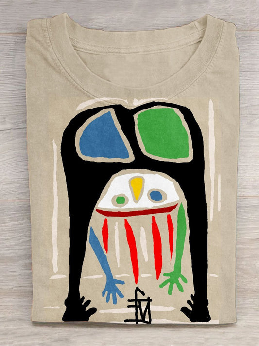 Funny Art Print Casual Unisex Tee