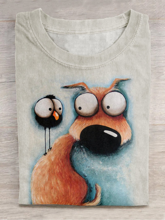 Funny Animal Briquettes Casual Unisex Tee