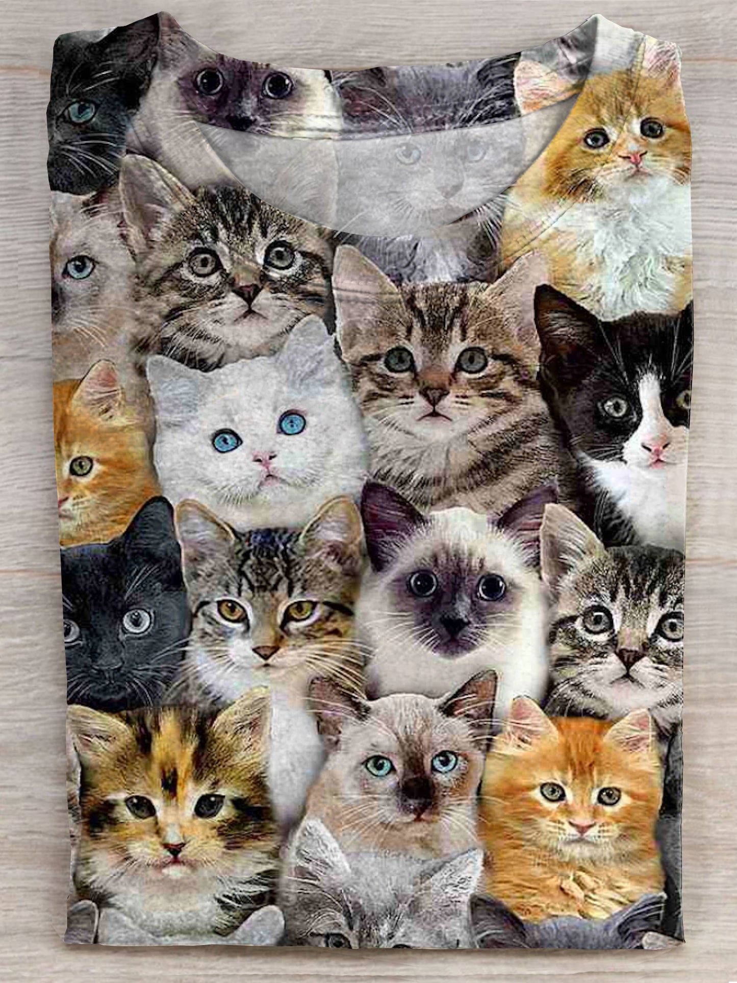 Cat Art Print Unisex Tee
