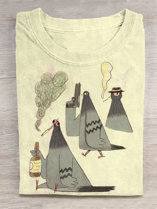 The Daily Life of Detective Big Bird Unisex Tee