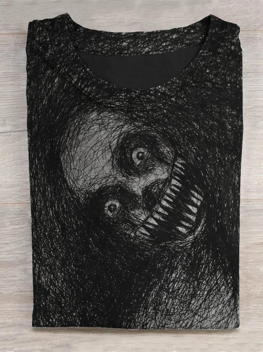 Horror Style Hideous Man Unisex Tee