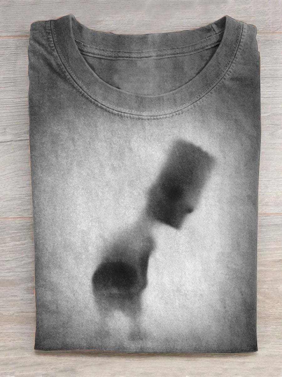 Cute Art Animal Print Casual Unisex Tee