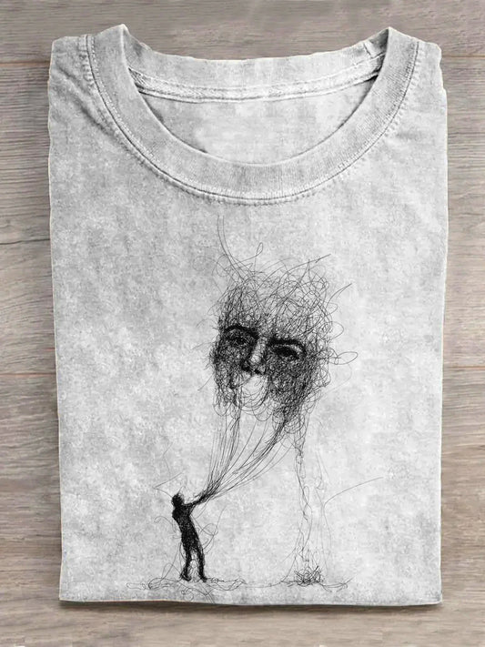 The Person Who Controls The Lines Unisex Tee