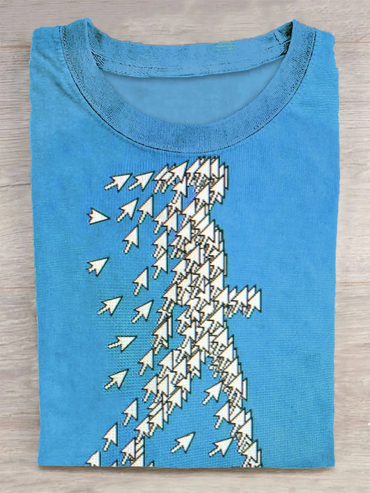 Unisex Funny Printed Vintage Fashion Loose Tee