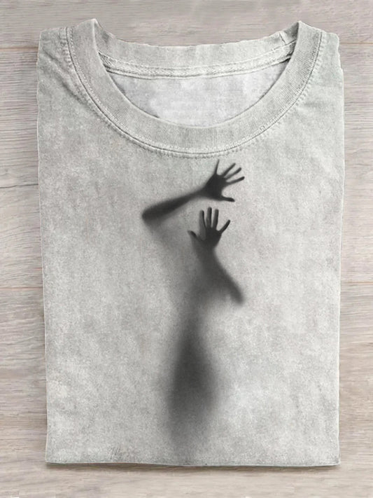 Hand on Glass Unisex Tee