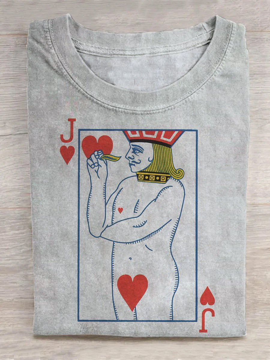 Solitaire J Art Unisex Tee