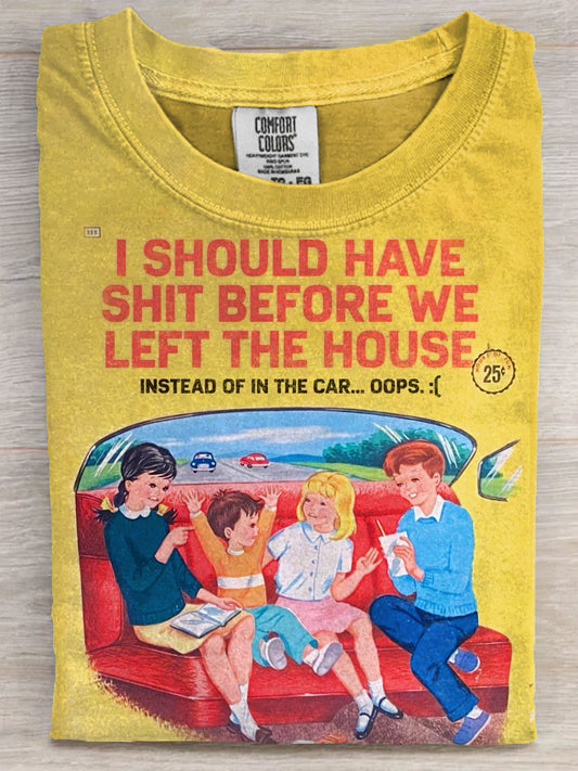 Vintage Funny Art Print  Unisex Tee
