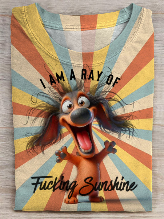 I'm Ray Of Fck Sunshine Art Print Unisex Tee