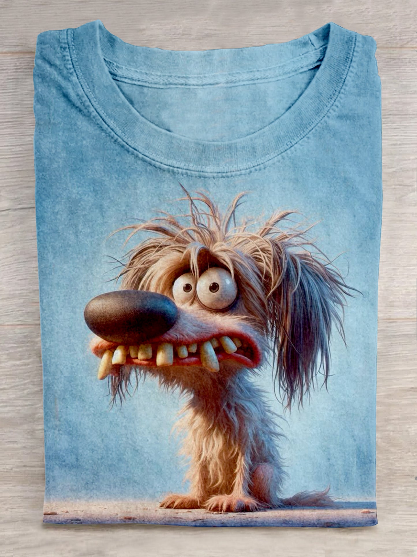 Funny Dog Art Print Unisex Tee