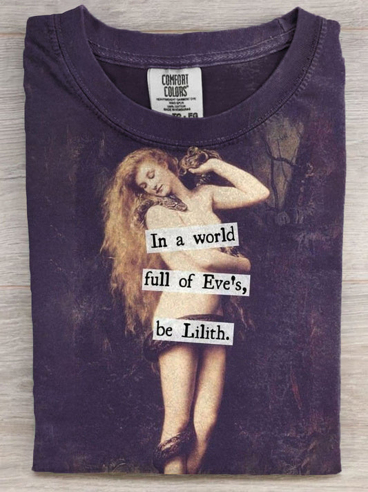 Vintage Art  Funny Print Unisex Tee