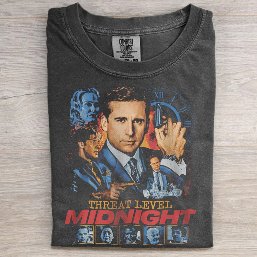 Threat Level Midnight Retro  Unisex Tee