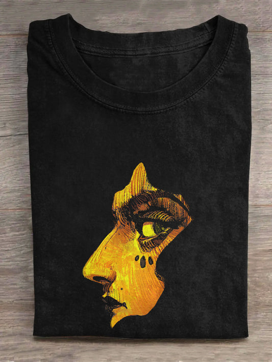 Golden Queen Face  Unisex Tee