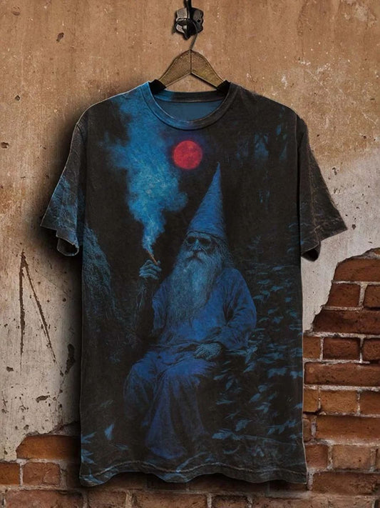 Unisex Dark Fantasy Art Print Tee