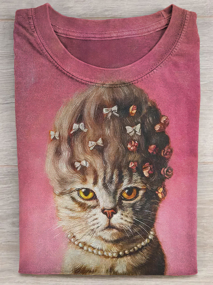 Fantastic Head Of Hair Cat Unisex Tee