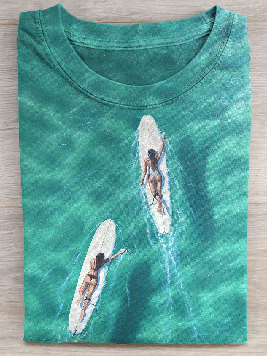 Surfing Vacation Unisex Tee