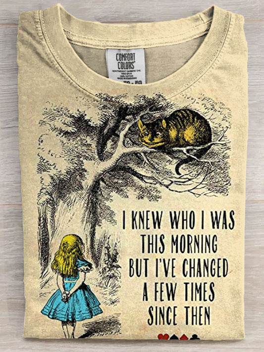 Vintage Funny Art Print Unisex Tee